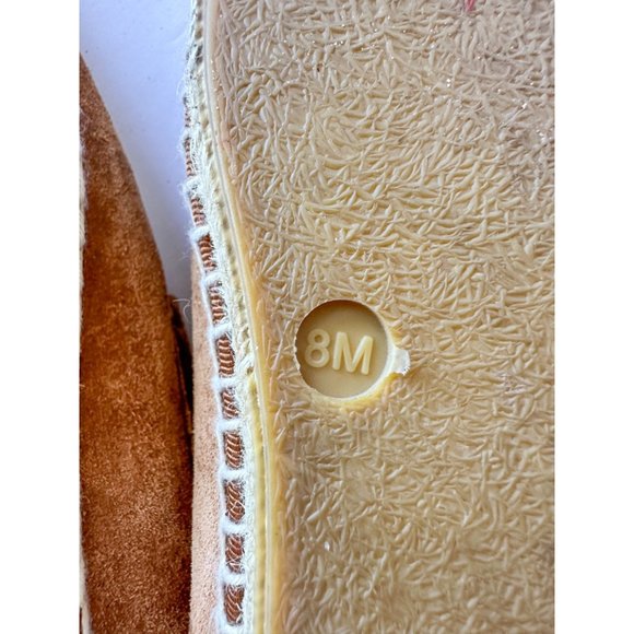 Vince Brown Loafers Daria Suede Espadrilles Classic Comfy Casual 8 - Picture 10 of 11